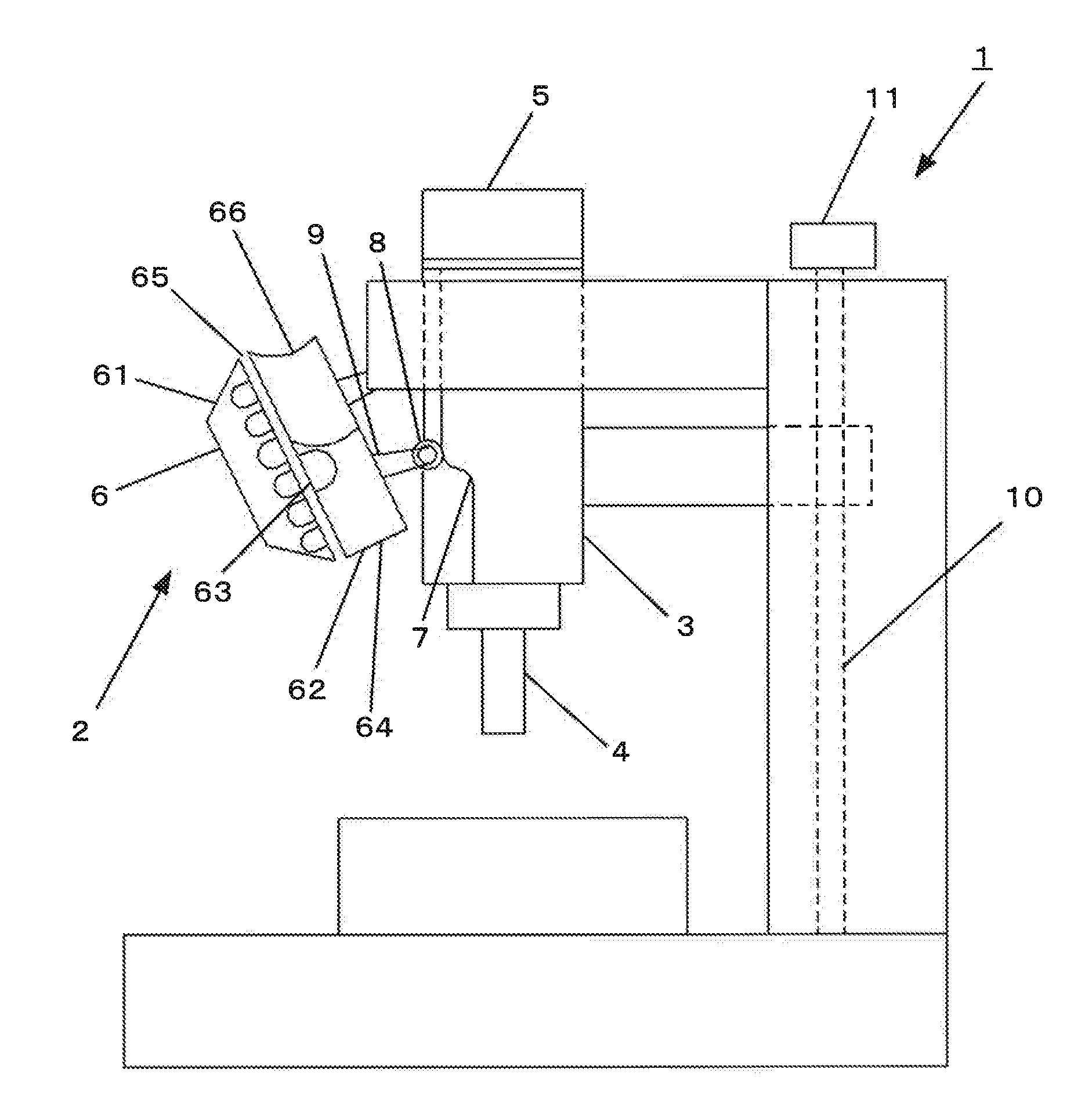 Tool changer provided with covers