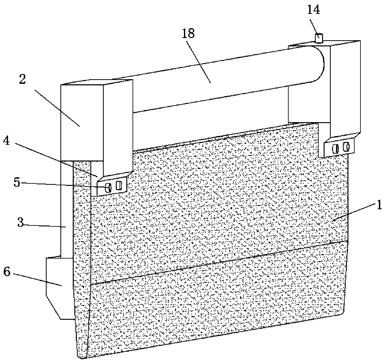 Scraping therapy device for rehabilitation department