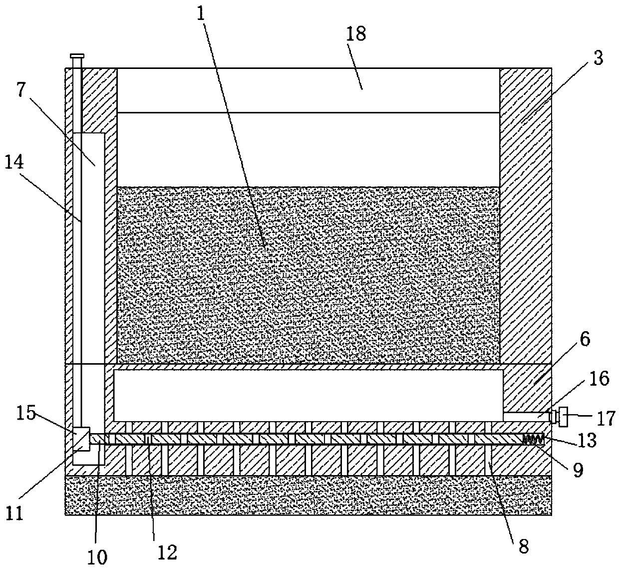 Scraping therapy device for rehabilitation department