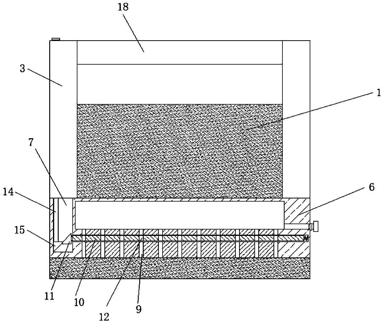 Scraping therapy device for rehabilitation department