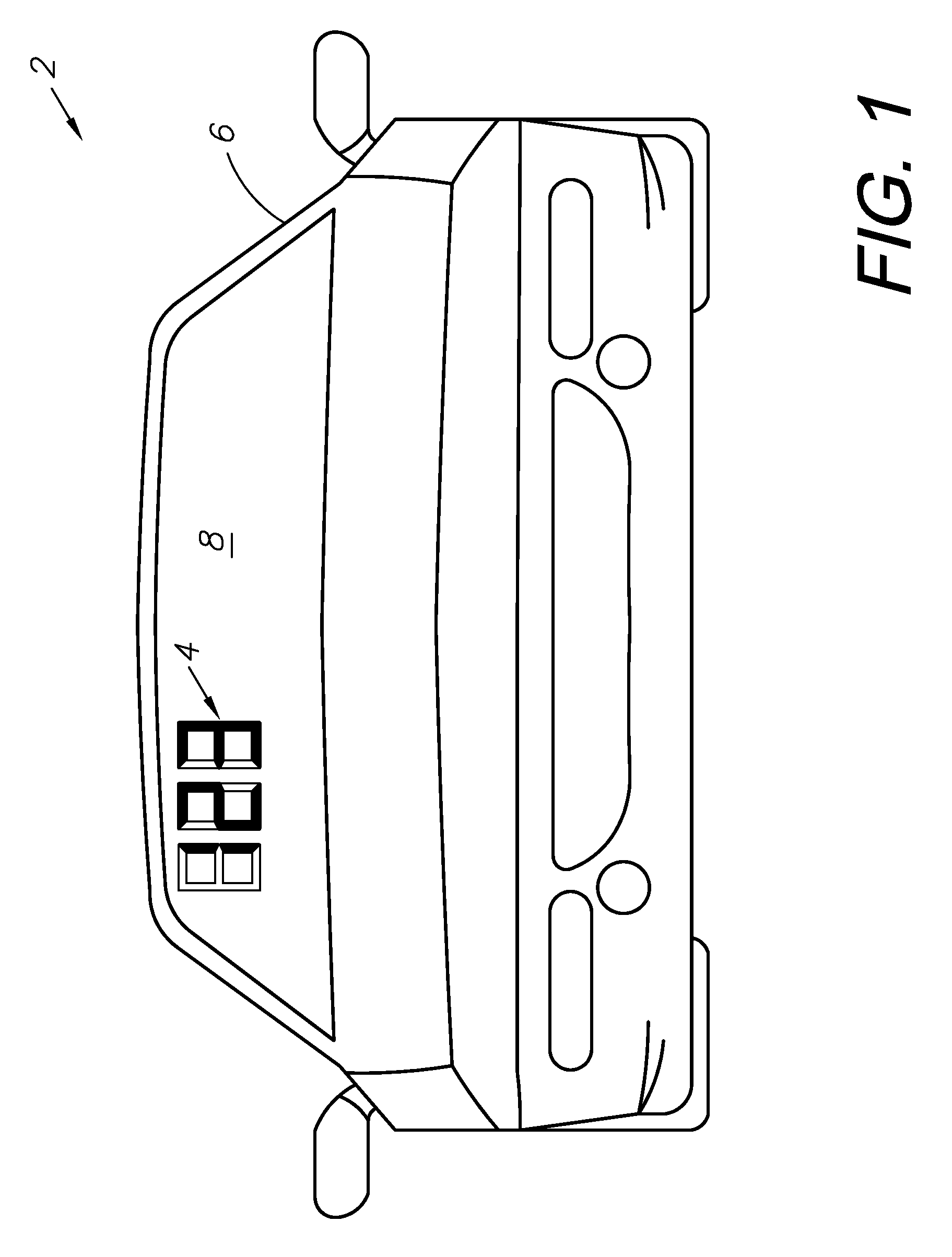 Transparent illuminated display system for automobiles