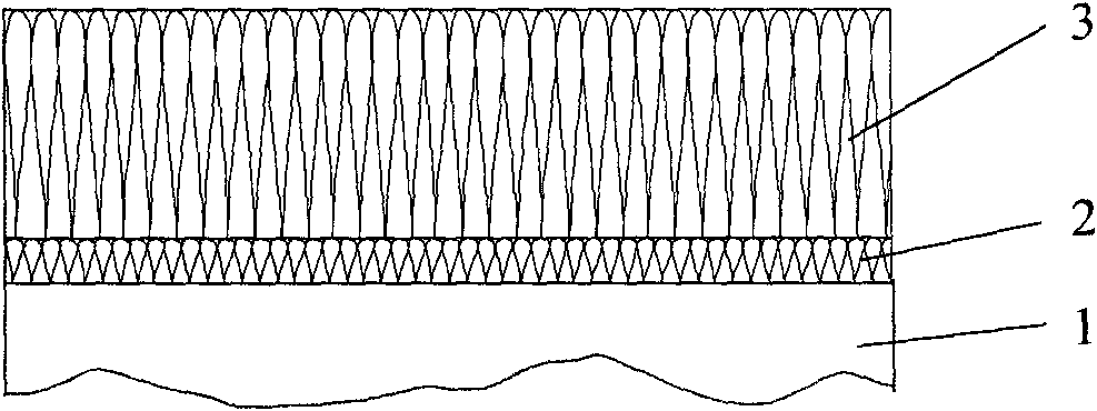 Nano composite titanium-chromium-aluminum-silicon nitride cutter coat and preparation method thereof