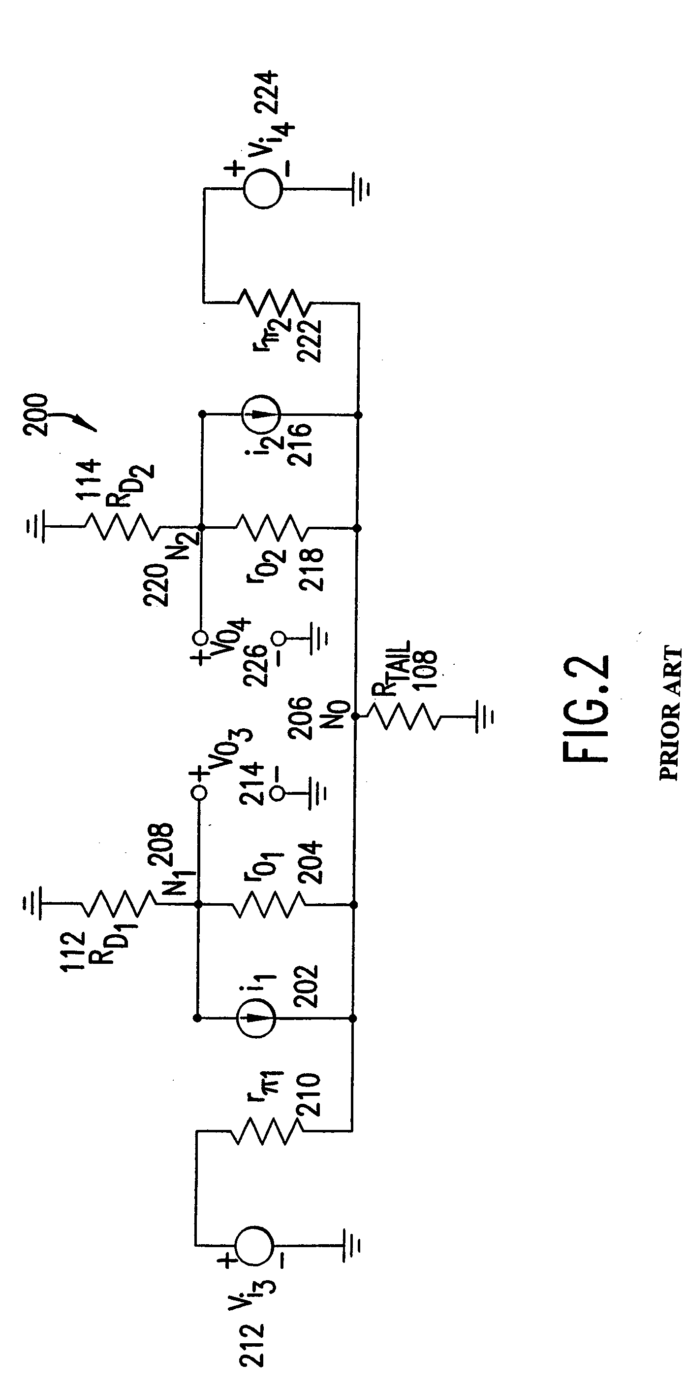 Differential amplifier with large input common mode signal range