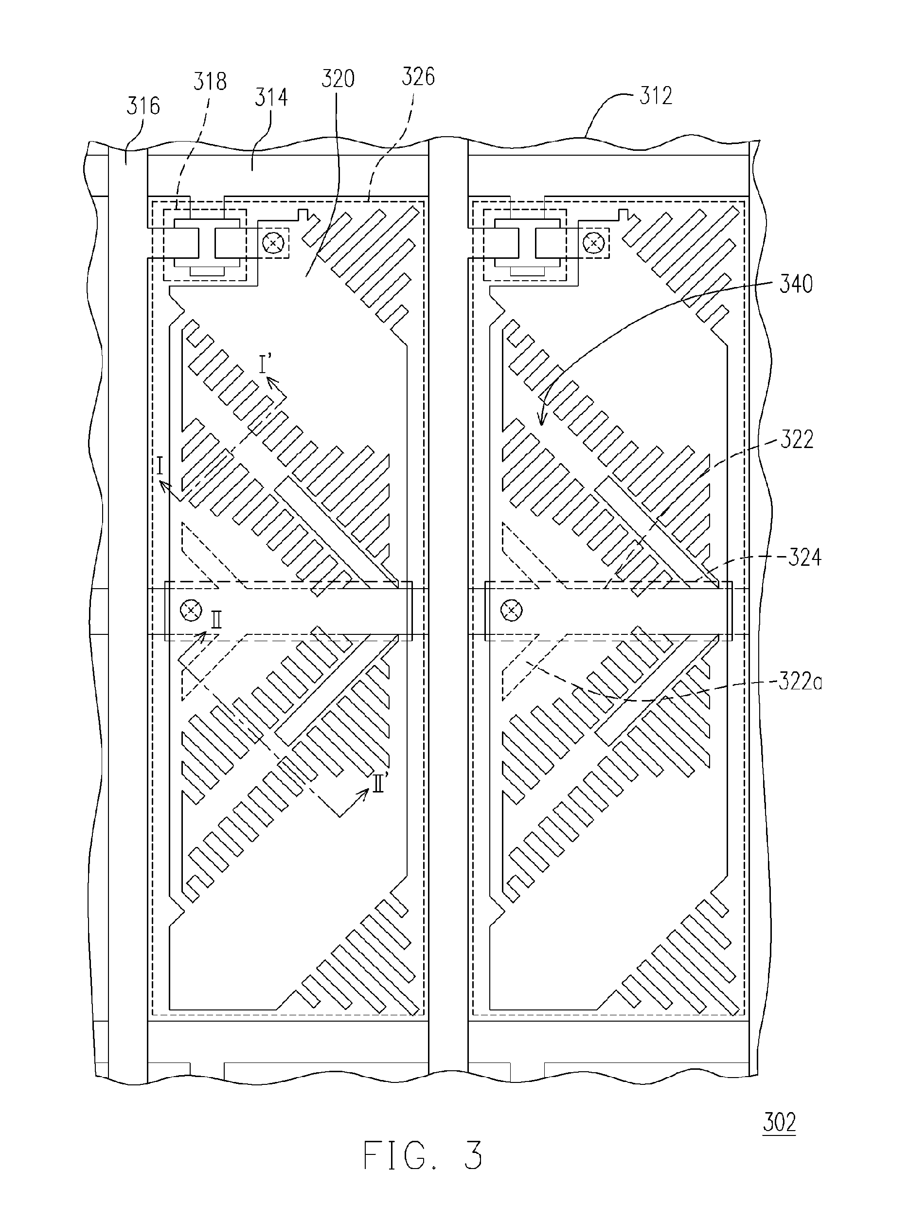 Liquid crystal display panel, thin film transistor array and capacitor structure