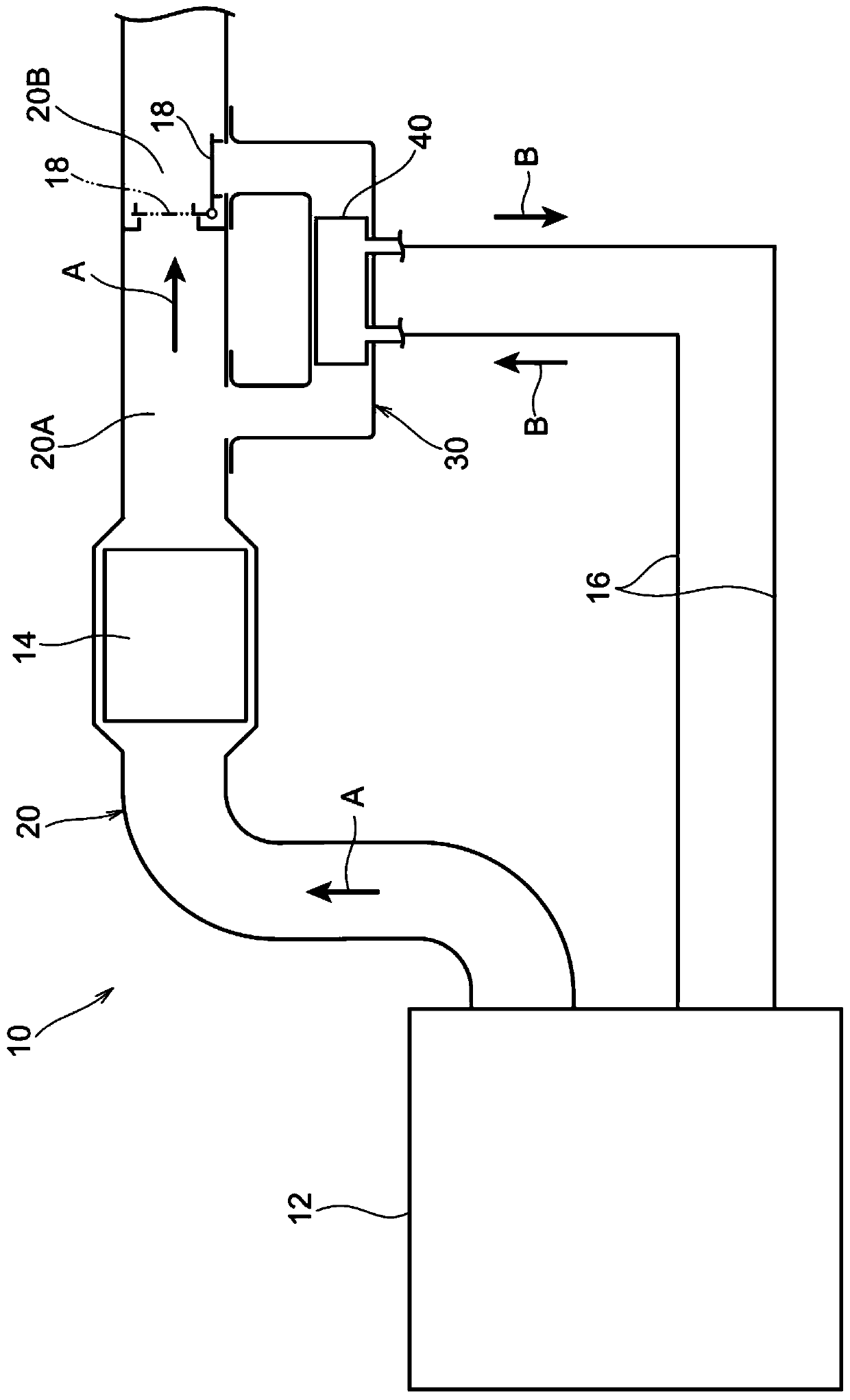 Exhaust heat recovery device