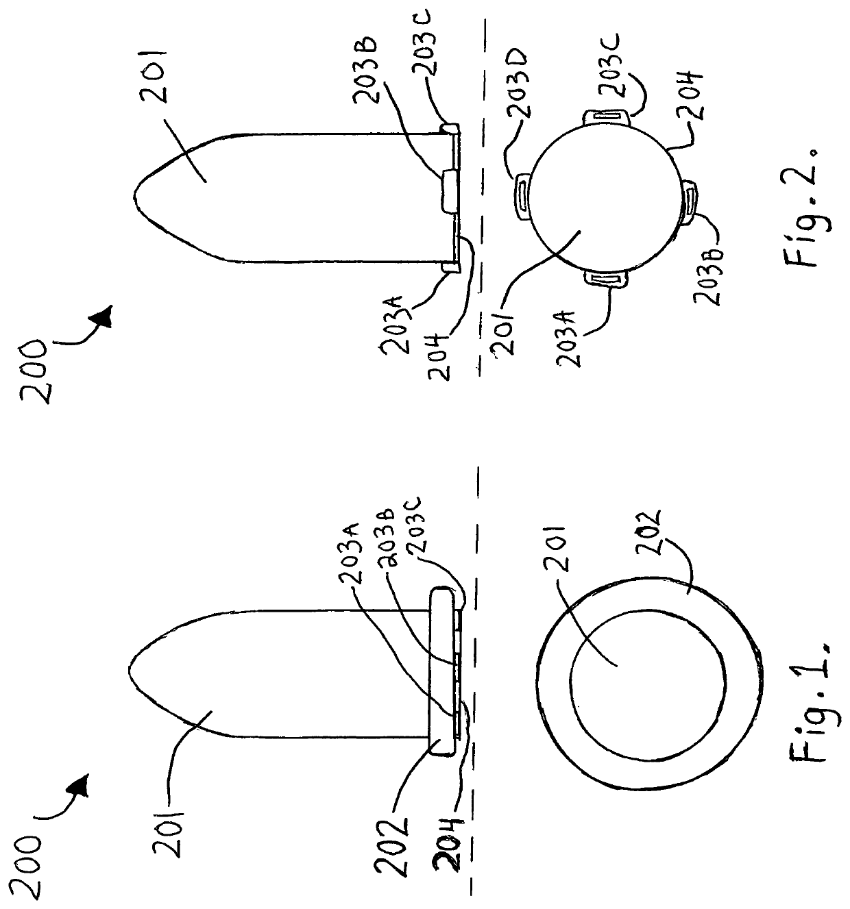 Condom with ring that connects to the back