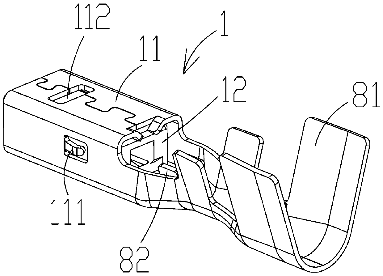 Automotive RF male connector and female connector and connector assembly