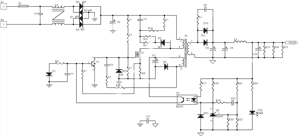 Delay control circuit of DC motor