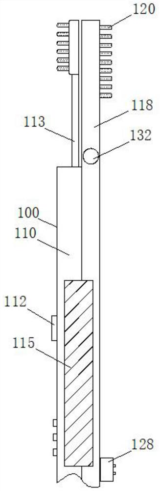 Intelligent electric toothbrush with medicine applying treatment function