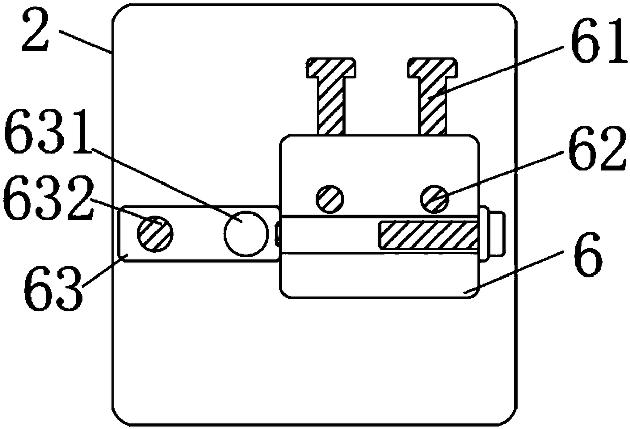 Bending stress detection device for inspecting composite material automotive leaf spring product