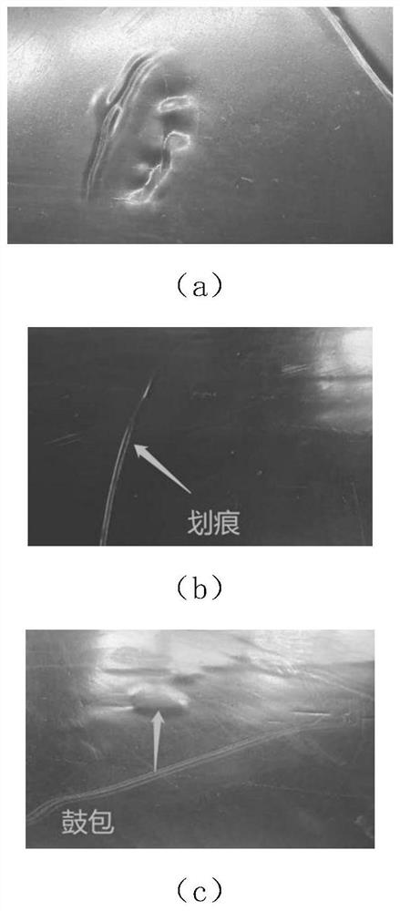 Metal plate surface defect detection method based on machine vision