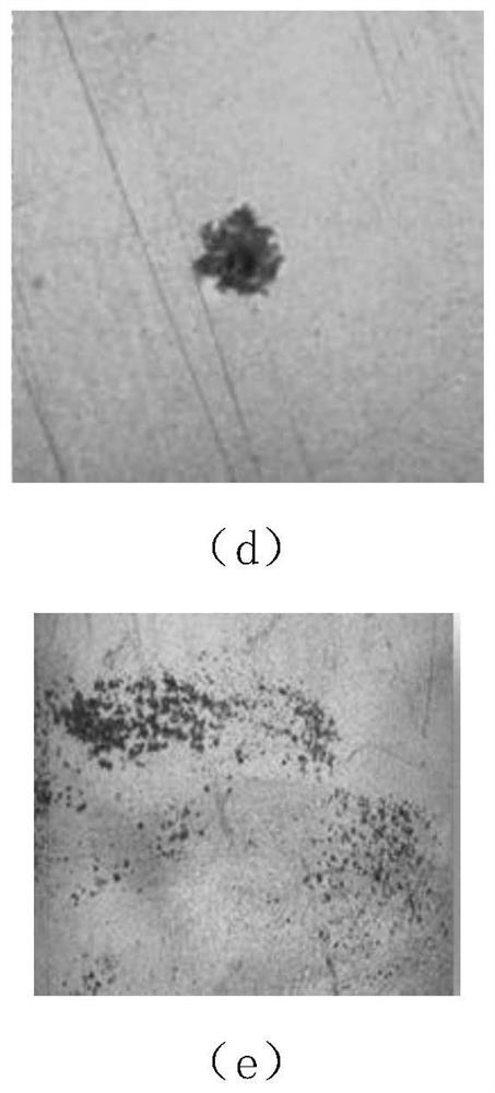 Metal plate surface defect detection method based on machine vision