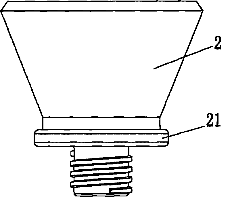 Anti-counterfeiting structure for bottle