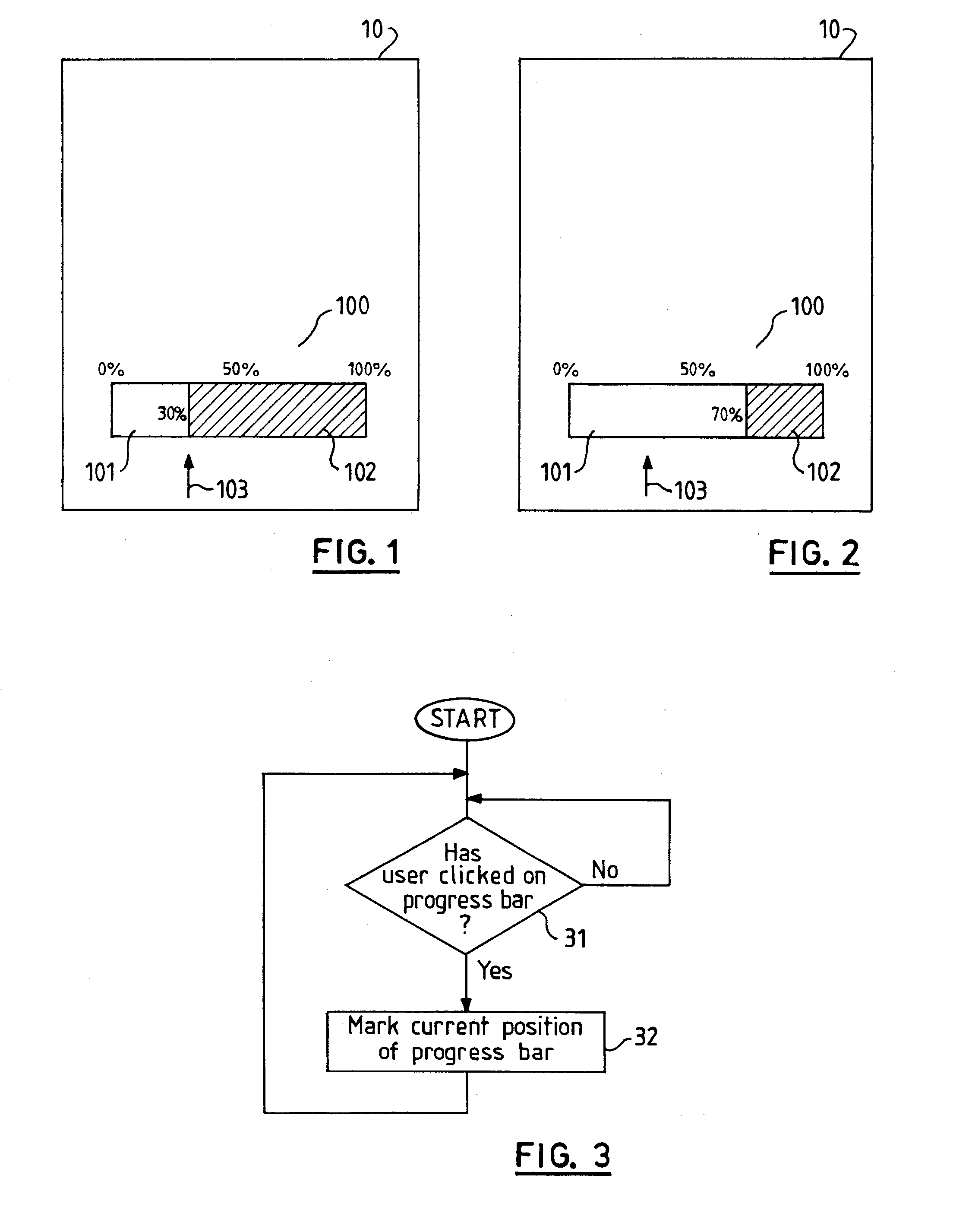 Keeping Track of Progress Bar Position During an Extended Task in a Computer System