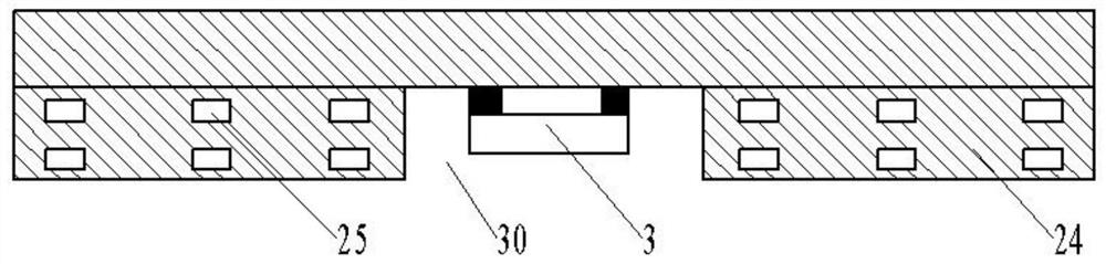 Substrate stacked packaging structure and packaging method thereof