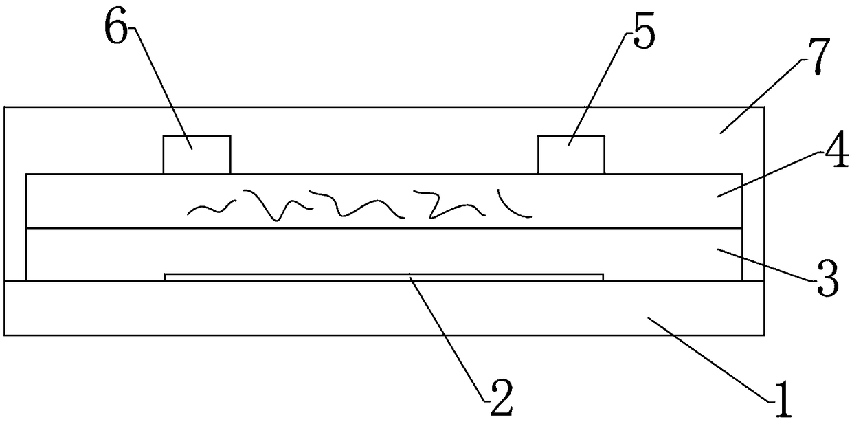 Infrared detector on basis of organic field-effect transistor and method for preparing infrared detector