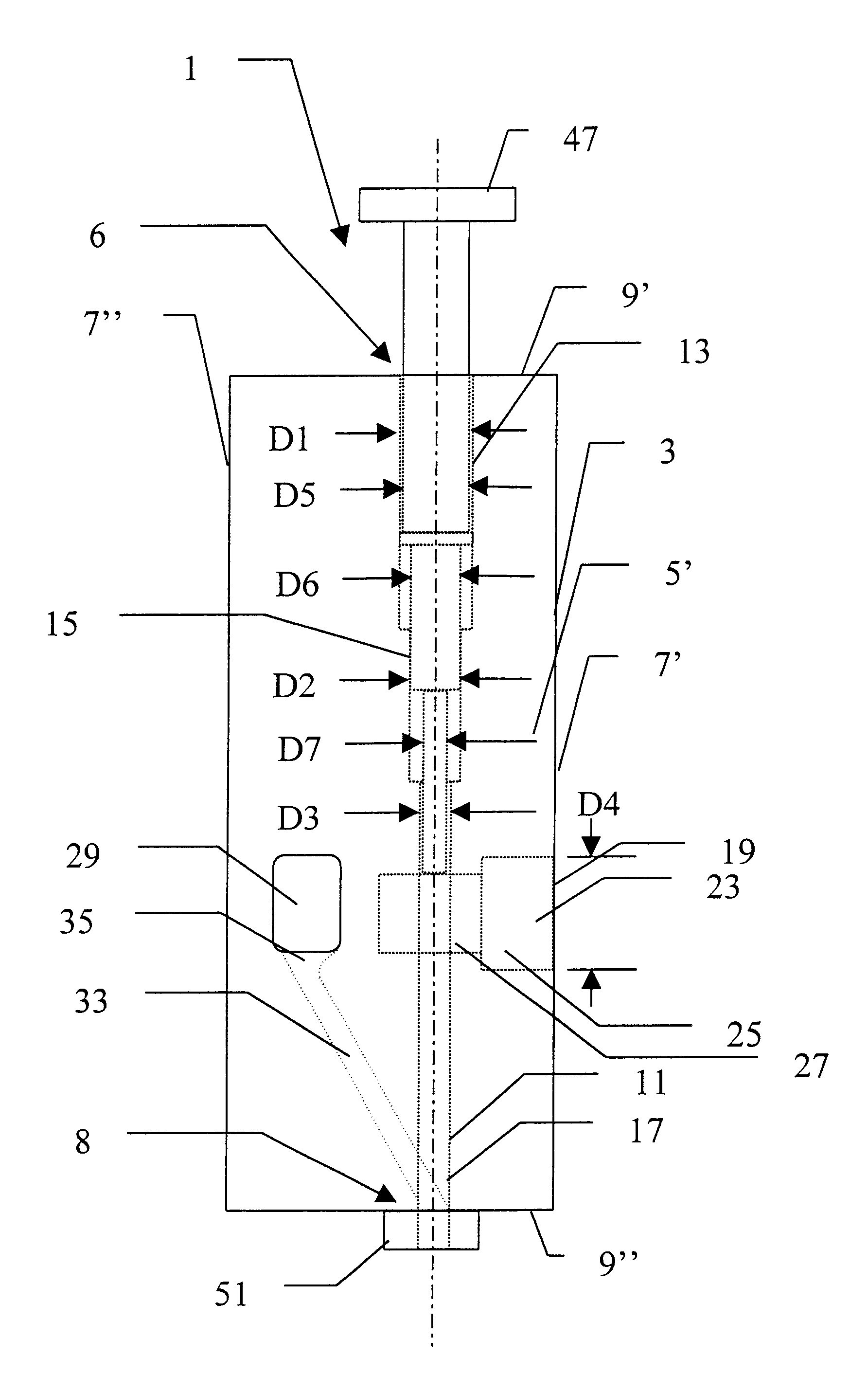 Device for loading radioactive seeds