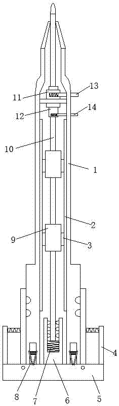 Sharpening-free, pressing-free and non-breaking pencil