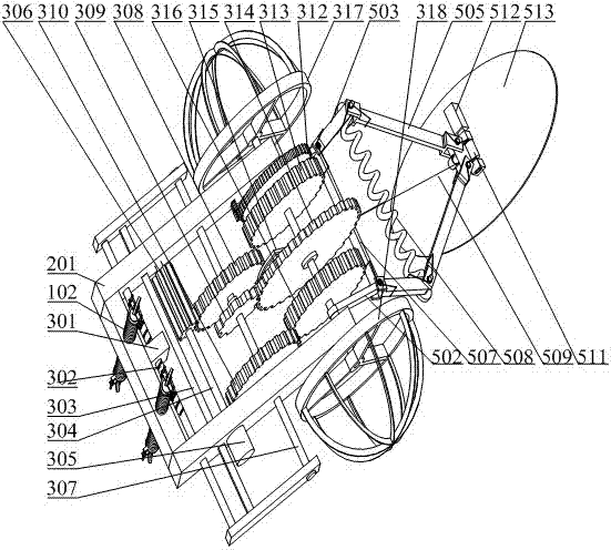 Self-adaptive multifunctional landing jumping robot