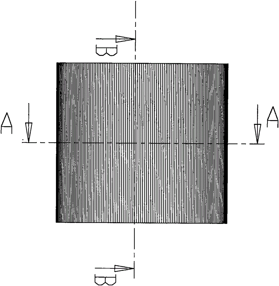 Line light spot optical lighting system based on cylindrical surface array