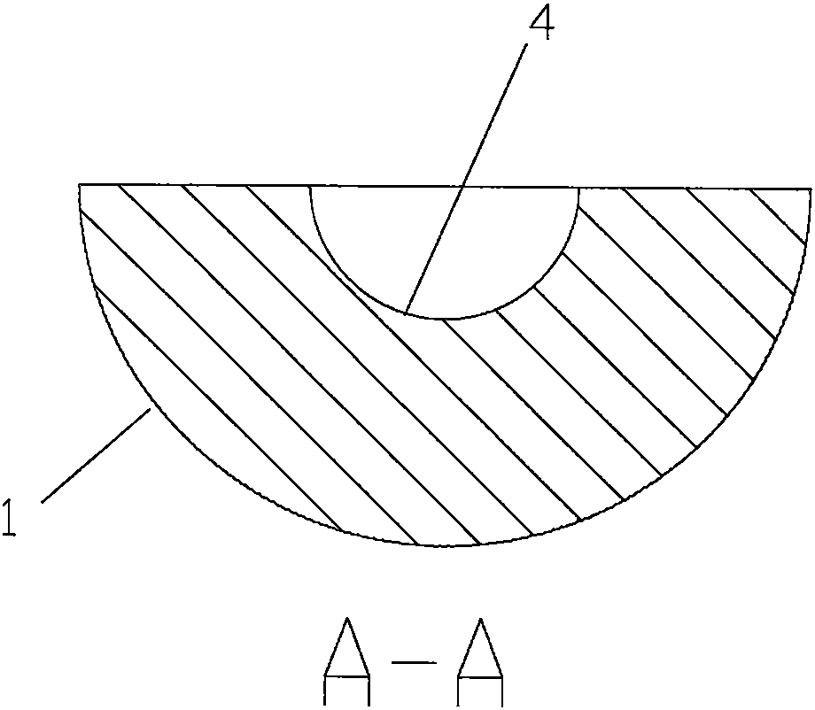 Line light spot optical lighting system based on cylindrical surface array