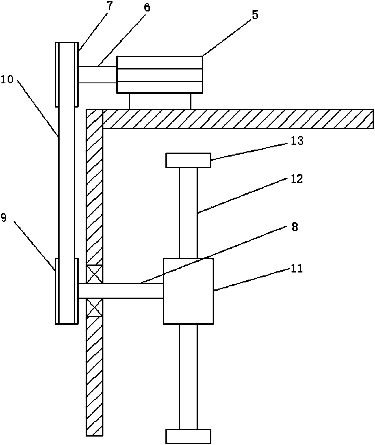 Excrement removing device for bird rearing house