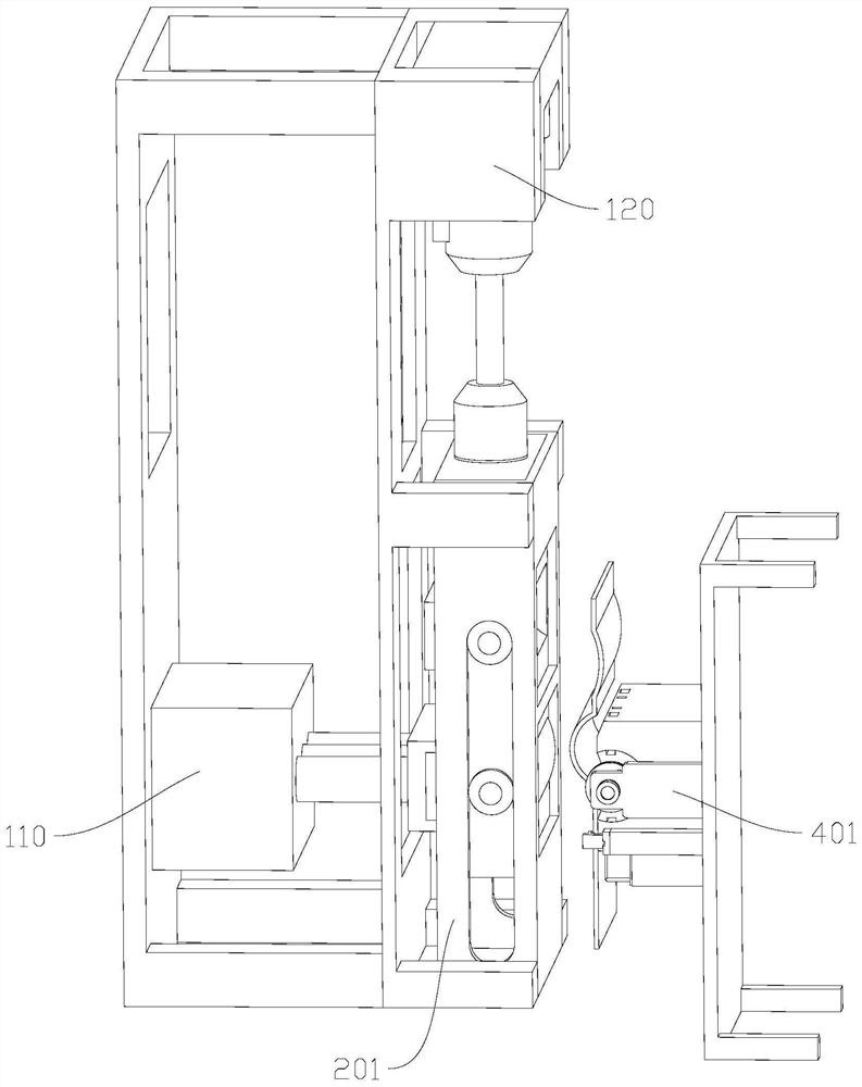 Special-shaped part bending die and control method