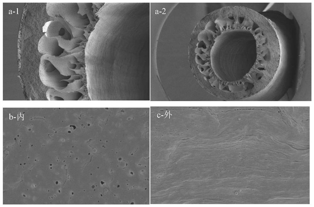 A novel double-layer hollow fiber membrane for membrane distillation and its preparation method and application