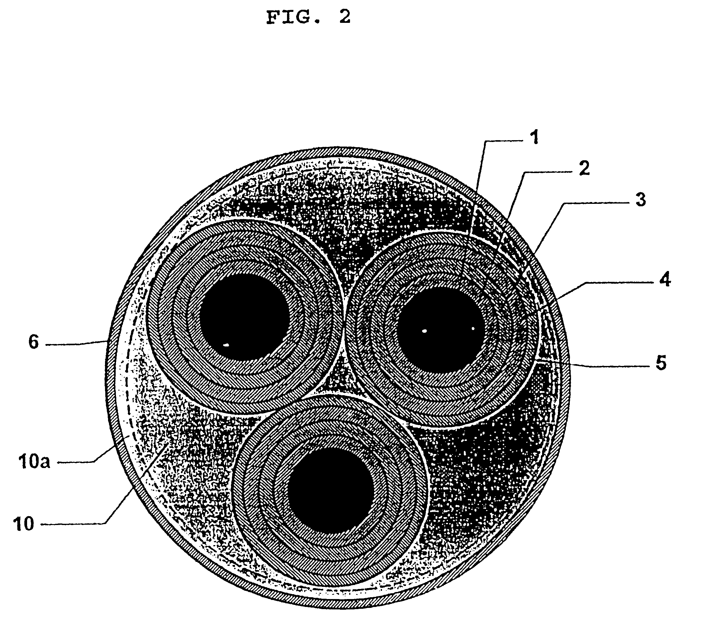 Cable with impact-resistant coating