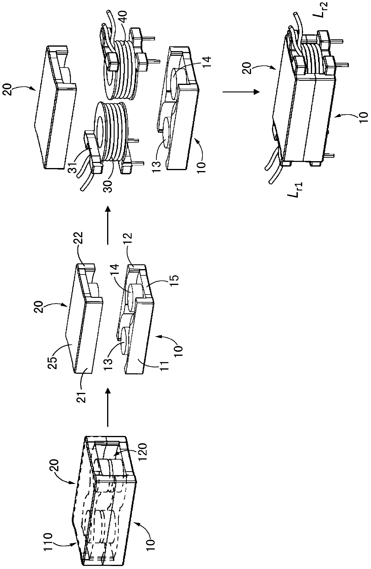 Multi-channel parallel resonant converters, inductor-integrated magnetics and transformer-integrated magnetics