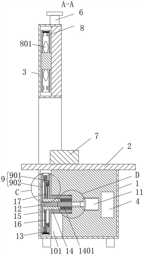 Bone saw for spotted pig pork processing and processing method for bone saw