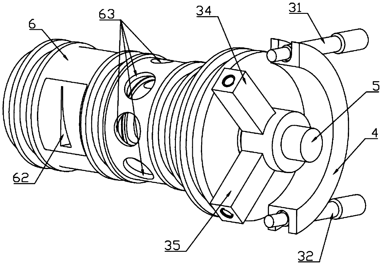 High-reliability fuel metering device driven by stepping motor