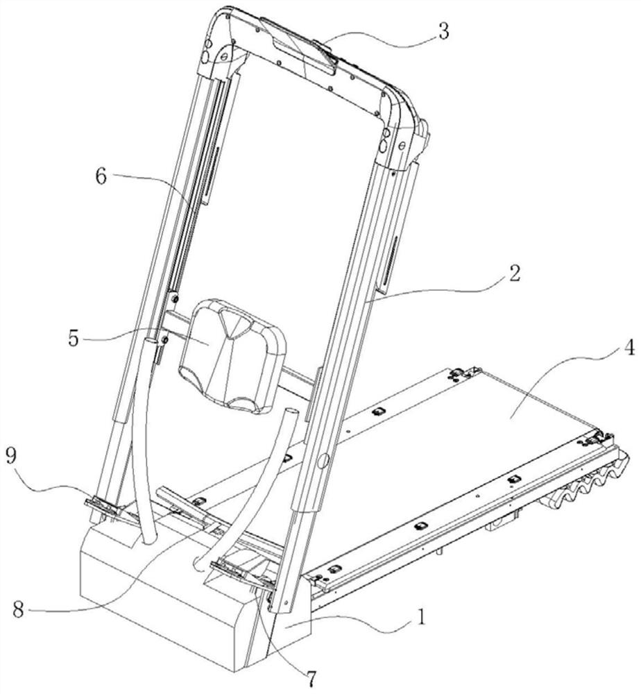 Multifunctional folding treadmill