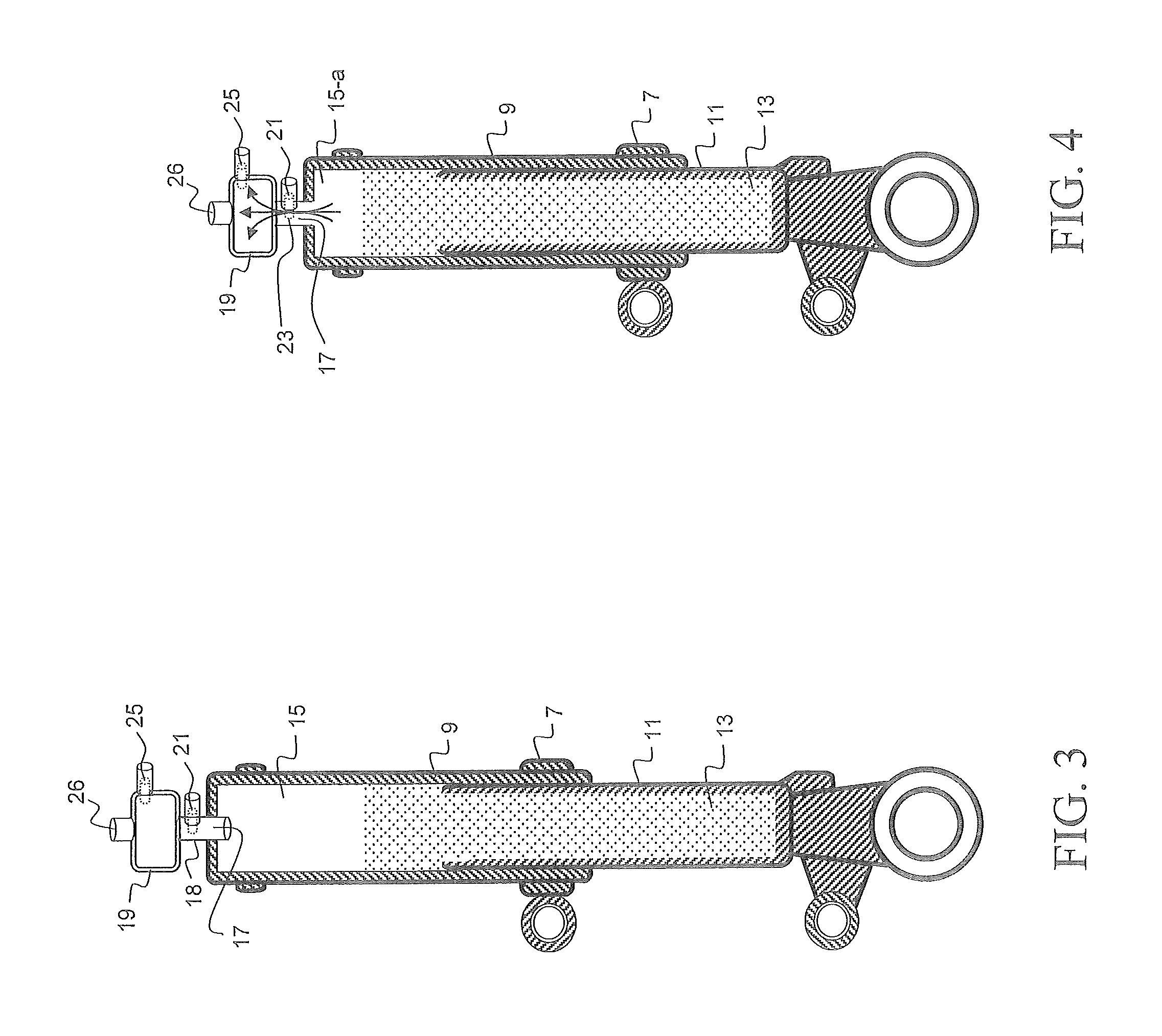 Aircraft landing gear automated inspection for presence of internal oxygen contamination