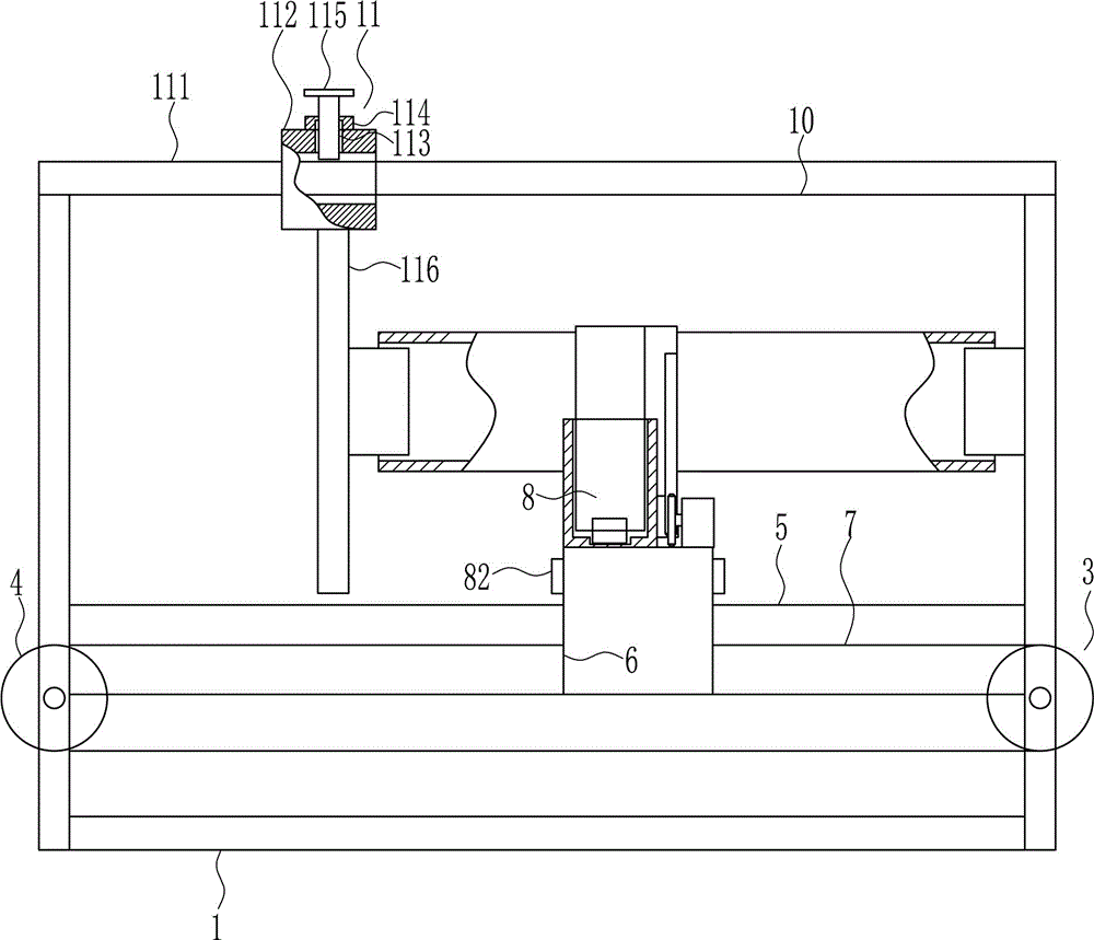 Industrial paint spraying equipment for surface of steel pipe