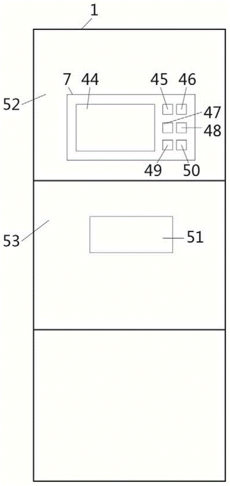 Intelligent high voltage alternating-current metal enclosed switchgear and control device