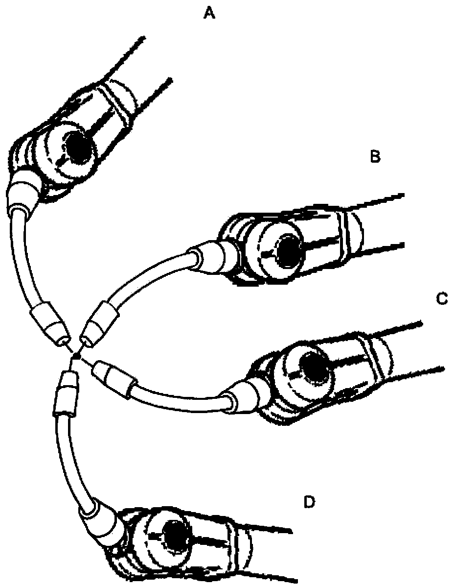 Non-contact high-precision calibration method of tool coordinate system of single robot