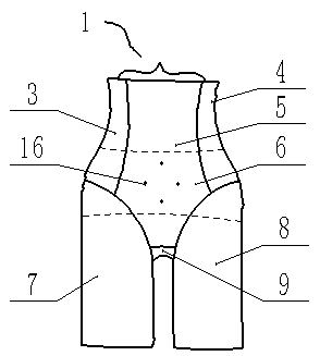 Rear-opened shapewear