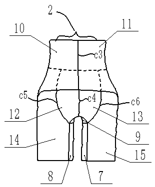 Rear-opened shapewear