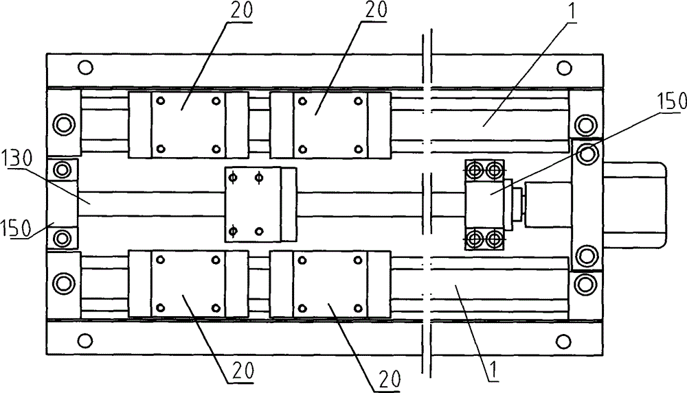 Lifting device based on linear bearing