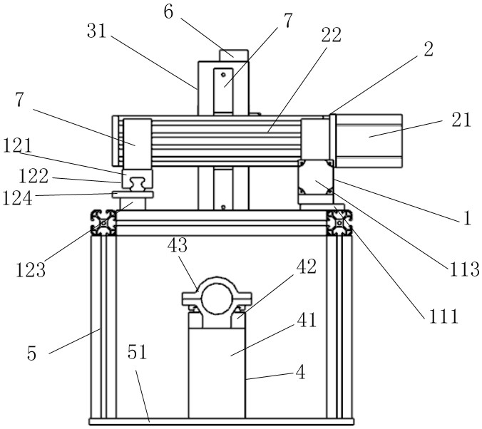 Ultrasonic electric spark deposition equipment capable of automatically compensating electrode loss