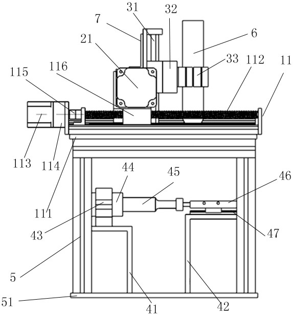 Ultrasonic electric spark deposition equipment capable of automatically compensating electrode loss