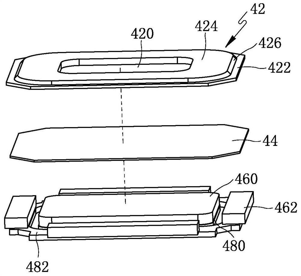 Magnetic circuit assembly and miniature sounder provided with the magnetic circuit assembly