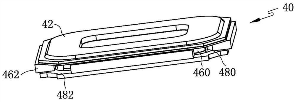 Magnetic circuit assembly and miniature sounder provided with the magnetic circuit assembly