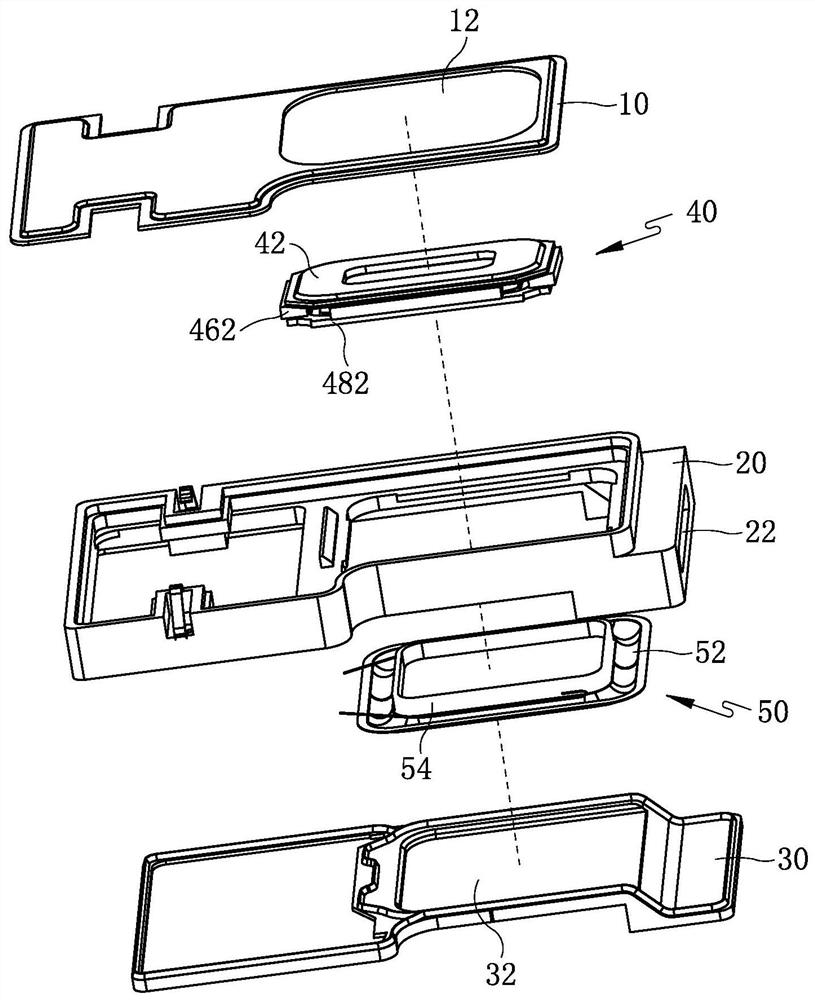 Magnetic circuit assembly and miniature sounder provided with the magnetic circuit assembly