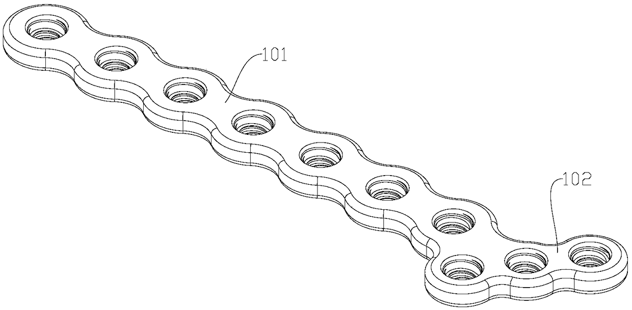 Scapular locking plate and scapular locking method