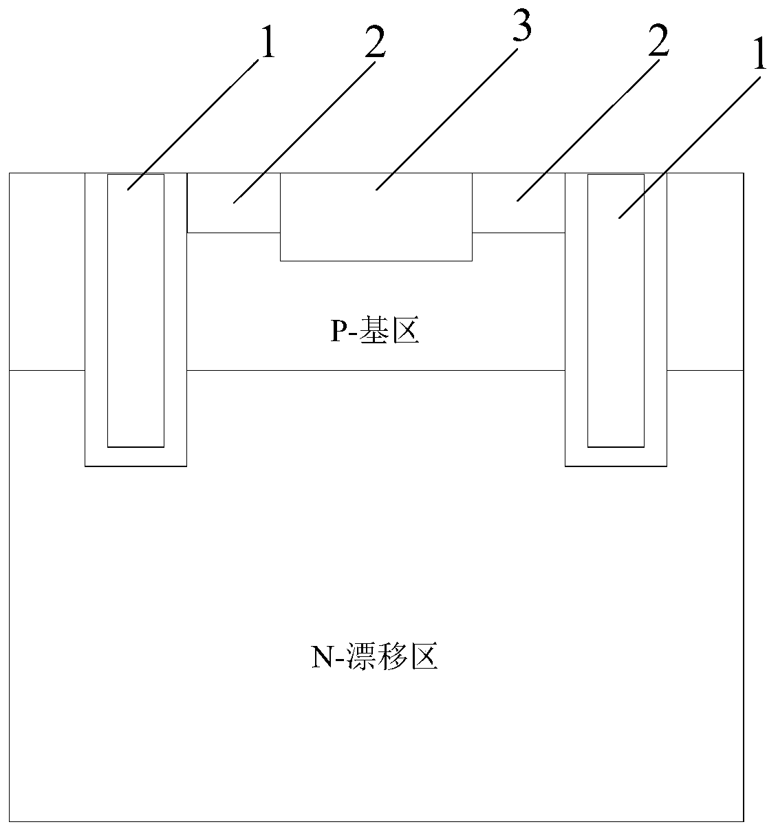 A trench gate igbt and its manufacturing method