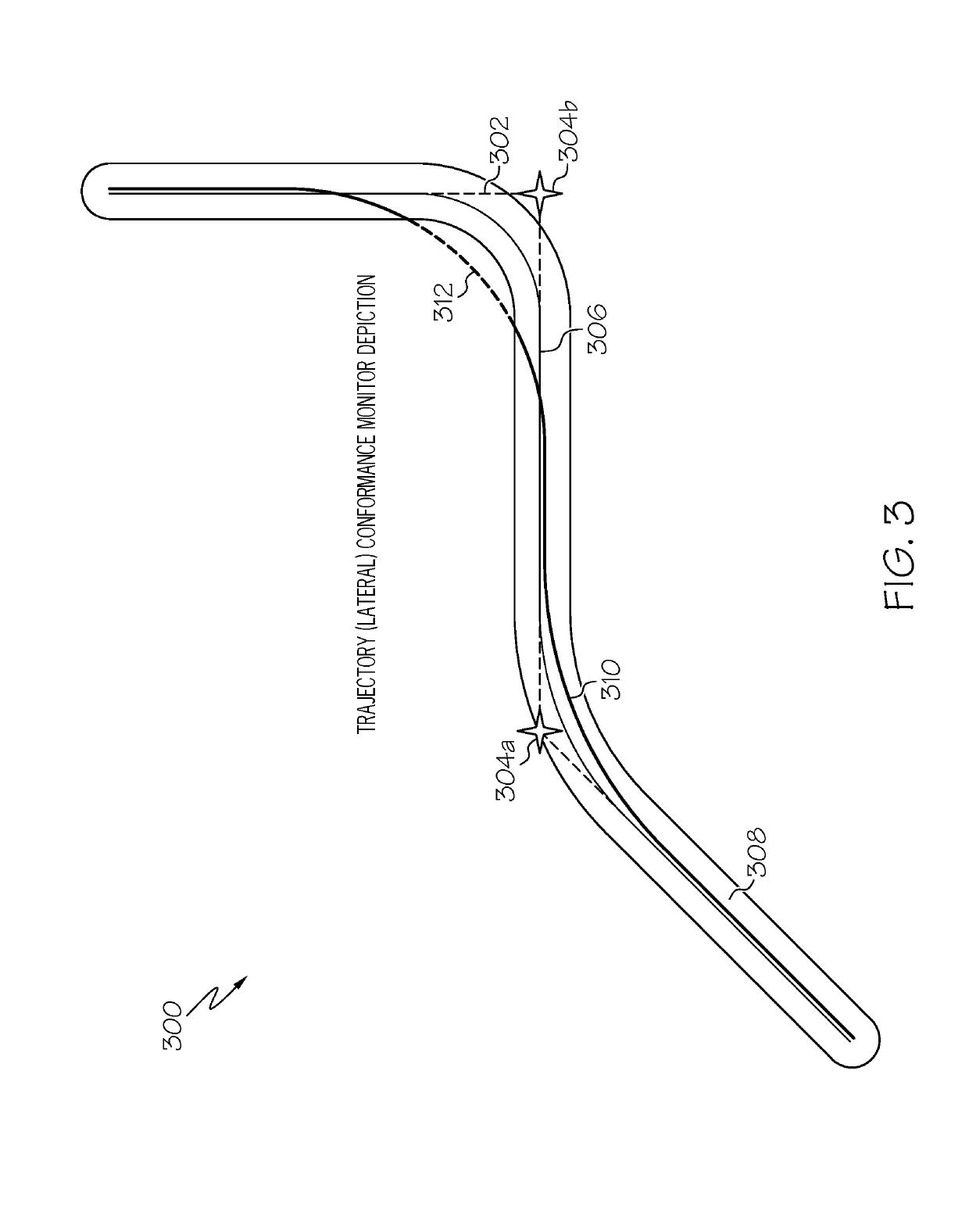 System and method for monitoring conformance of an aircraft to a reference 4-dimensional trajectory