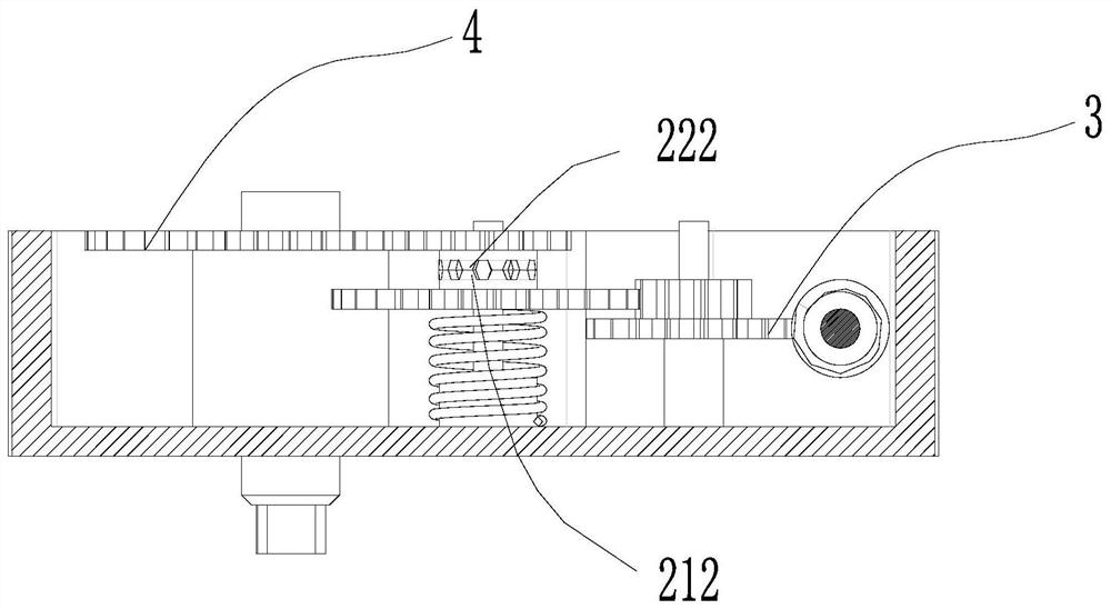 Transmission structure, motor driving device and intelligent door lock