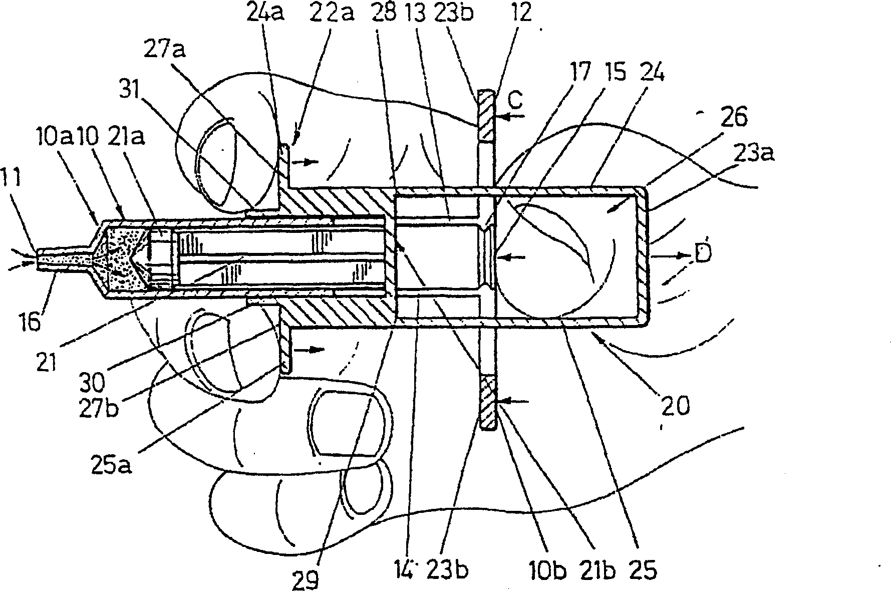 Syringe and metod for use thereof